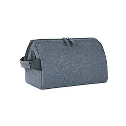 Halfar Reißverschluss-Tasche CIRCLE, blau-grau meliert – Produktbild 1 von 1