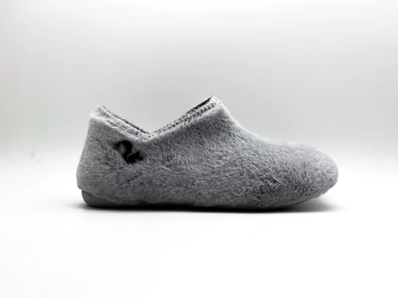 thies thies Damen vegan Hausschuhe Hellgrau (W/X), Hellgrau, – Produktbild 2 von 2