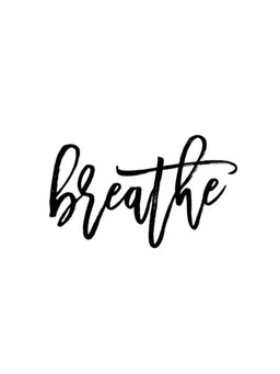 Photocircle Photocircle Poster / Leinwandbild - Breathe No2 – Produktbild 1 von 1