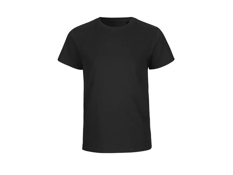 Neutral Neutral Bio-Kinder T-Shirt mit Rundhalsausschnitt schwarz, Gr. 128/134 – Produktbild 1 von 1