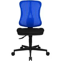 Topstar Topstar Bürodrehstuhl "Head Point SY" ohne Armlehnen blau – Produktbild 3 von 3