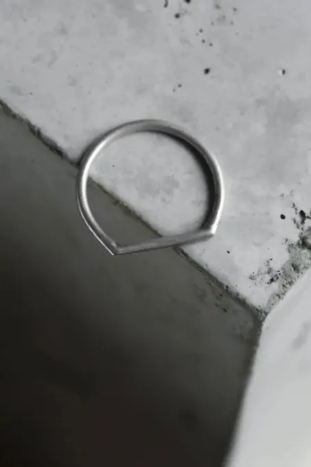 Jyoti - Fair Works Jyoti - Fair Works Damen vegan Ring Ranchi Silber, Silber, – Produktbild 1 von 1