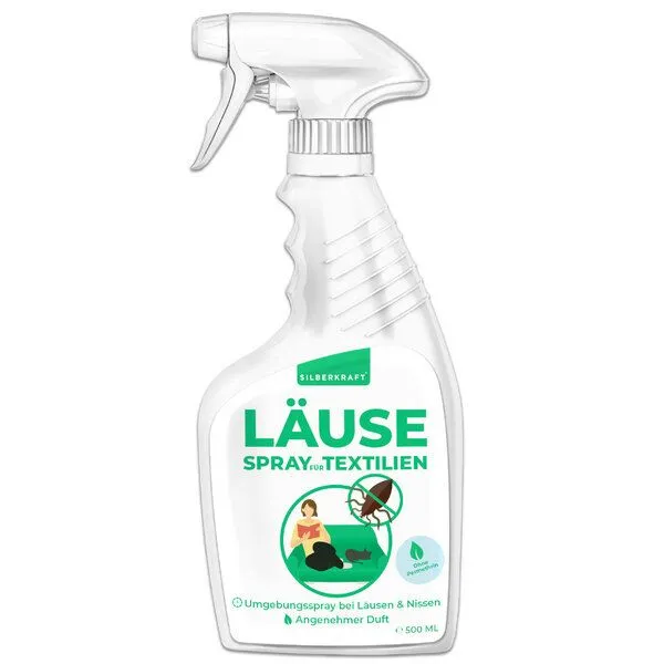 Silberkraft Silberkraft Läusespray für Textilien - gegen Läuse und Nissen – Produktbild 1 von 2