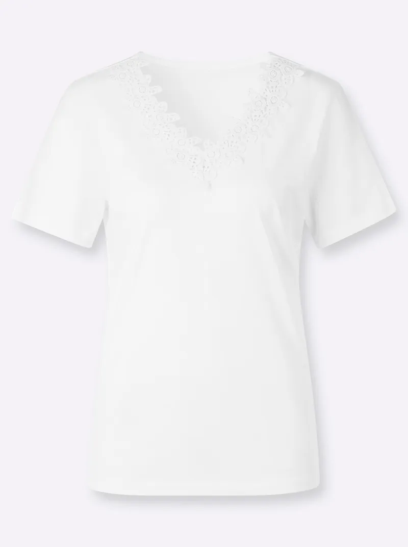 Witt Shirt weiß, Weiß, – Produktbild 1 von 2