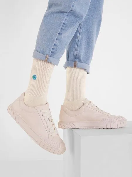 Natural Vibes Natural Vibes Tennissocken Universe | World Socken | Shooting Star Socken | BIO GOTS-zertifiziert | Bunte Socken | Herren Damen Socken, World, – Produktbild 2 von 3