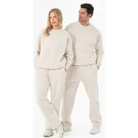 ORGANICATION ORGANICATION SAYLORR | Essentials Travel Unisex Sweatshirt aus Bio-Baumwolle und recyceltem Polyester, Off white, – Produktbild 1 von 1