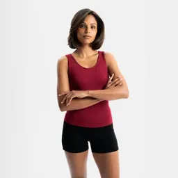 VIDAR Sport VIDAR Sport Damen Natural Sport Top | Red Berry – Produktbild 1 von 1