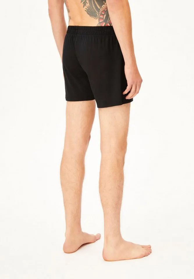 ARMEDANGELS ARMEDANGELS Boxer AASKER Boxer aus TENCEL™ Modal Mix (1-St) Relaxed Fit, Schwarz, – Produktbild 4 von 5