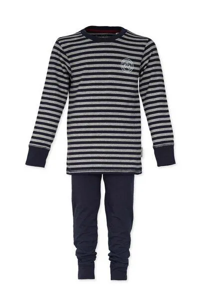 Band of Rascals Band of Rascals Basic Striped Pyjama, Navy-grey, – Produktbild 1 von 3