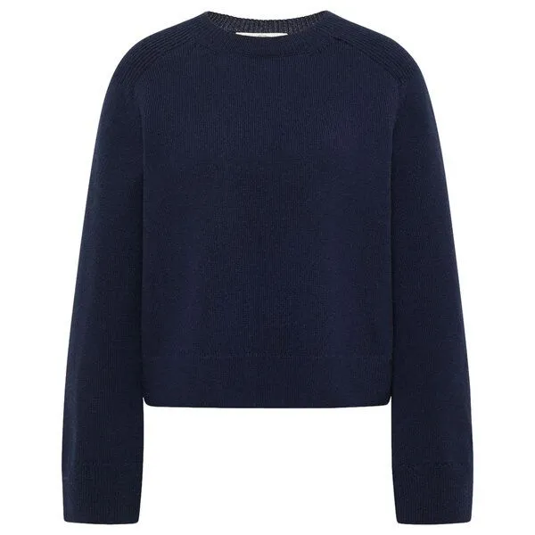 LANIUS LANIUS Cropped Pullover, Midnight, – Produktbild 1 von 4