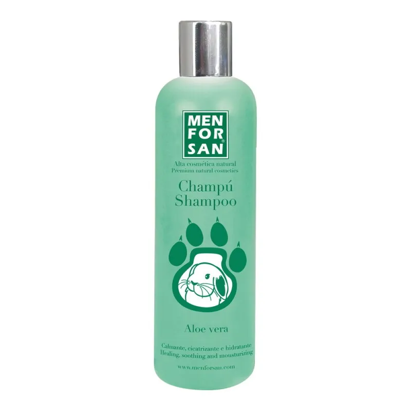 MENFORSAN MENFORSAN Shampoo Aloe Vera Nagetiere (300 ml) – Produktbild 1 von 2