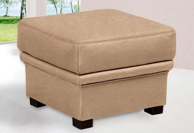 sit&more Polsterhocker Savona, B: 58 cm, individuell zu kombinieren, Braun, – Produktbild 3 von 8