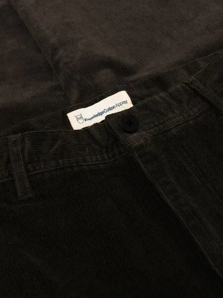 KnowledgeCotton Apparel KnowledgeCotton Apparel Chino-Hose Flint Corduroy, Chocolate torte, – Produktbild 3 von 3
