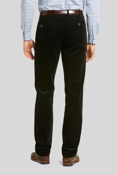 Meyer MEYER Superstretch Premium Cord Chino, Grün (dunkelgrün), – Produktbild 3 von 4