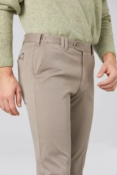 Meyer MEYER Fairtrade Baumwollchino, Braun (taupe), – Produktbild 4 von 4