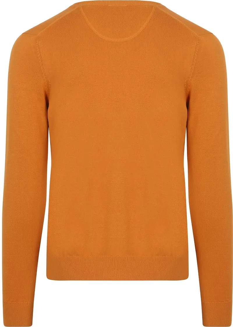 Suitable Suitable Respect Bio-Baumwolle Pullover Vinir Orange - Größe M, Orange, – Produktbild 4 von 4