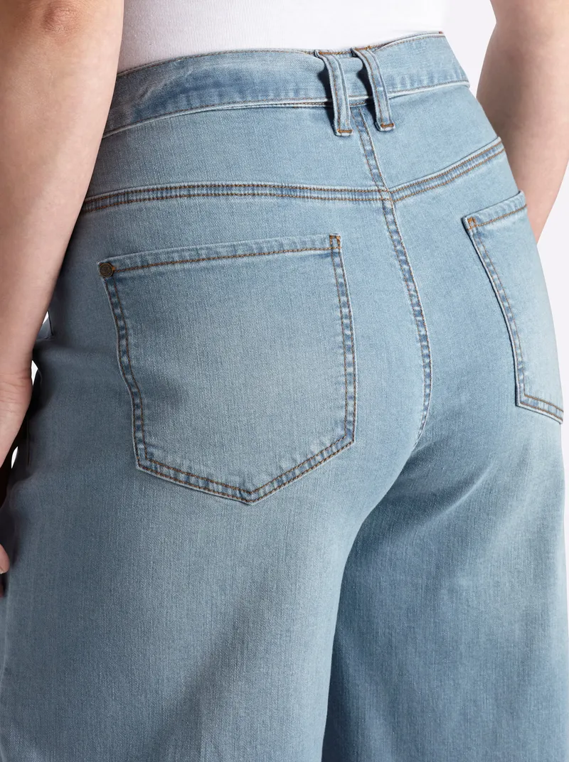 sheego 7/8-Jeans blue-bleached, Blue-bleached, – Produktbild 2 von 2