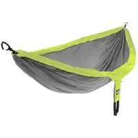 Eagles Nest Outfitters Eagles Nest Outfitters Reisehängematte - ENO Double Nest aus leichtem, atmungsaktiven Nylon für Camping und Outdoor, Neon/grey/neon, – Produktbild 1 von 1