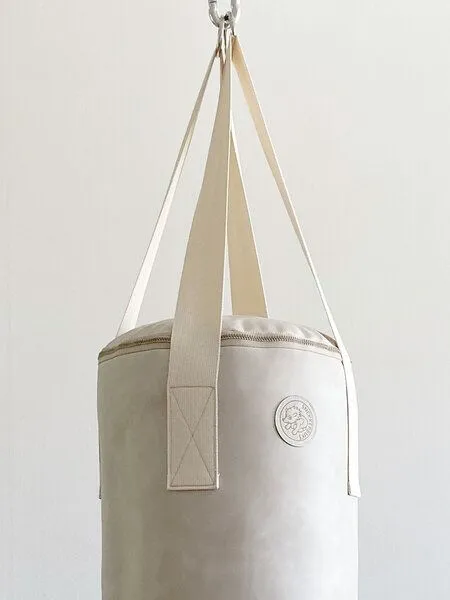 Snekkerbuks Snekkerbuks Handgearbeiteter Boxsack aus Leder, Off-white, – Produktbild 2 von 4