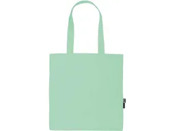 Neutral Neutral Bio-Baumwoll-Tragetasche mit langen Henkeln, dusty mint – Produktbild 1 von 1