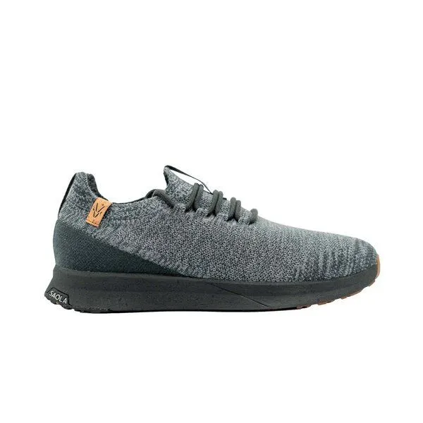 SAOLA SAOLA Sneaker Herren aus Merinowolle - Tsavo 2.0 Men Wool, Steel grey, – Produktbild 1 von 2
