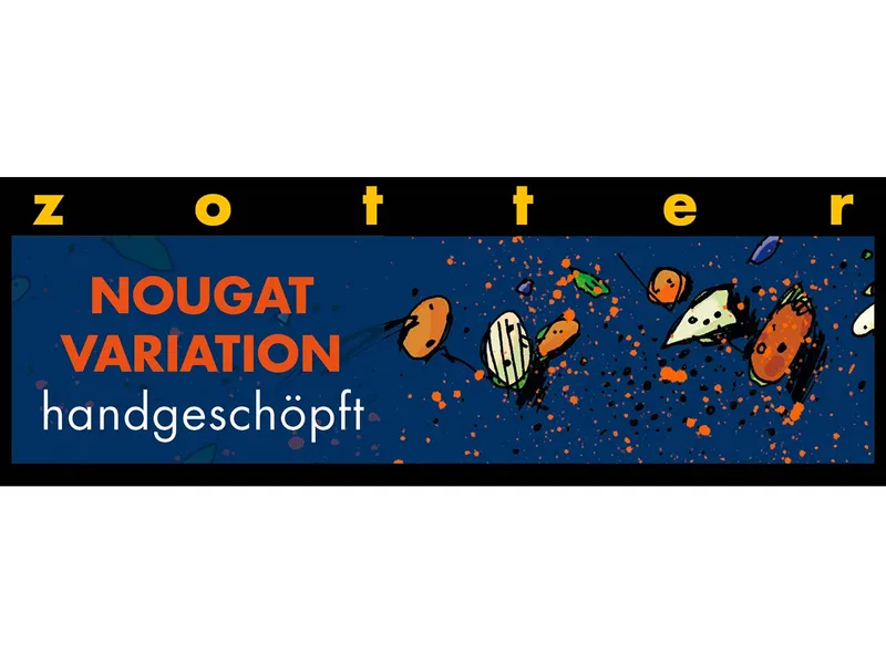 Zotter Zotter Bio-Schokolade Handgeschöpft mit individuell gest. Banderole, Nougatvariation 20 g – Produktbild 1 von 1
