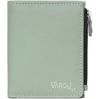 Vargu Vargu Echtleder Geldbörse ADA 1-A, Sage green - grey, – Produktbild 1 von 1