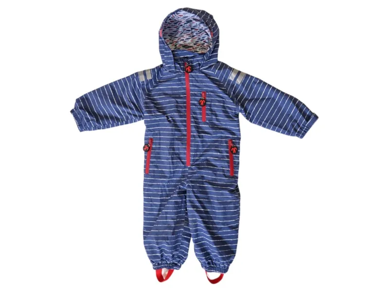 ducksday ducksday Kinder Regenanzug "Finn", Blau, – Produktbild 1 von 2