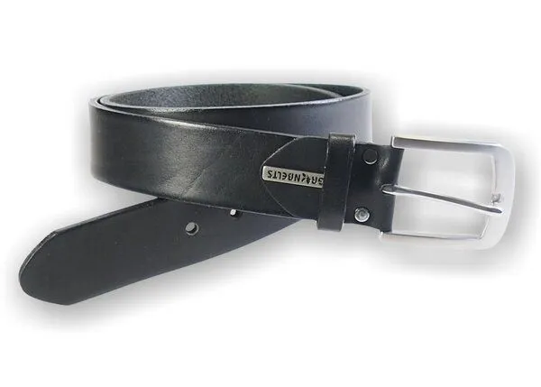 Greenbelts Greenbelts Herren Ledergürtel RON, Schwarz, – Produktbild 3 von 3