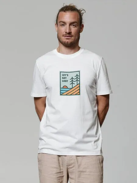 watapparel watapparel T-Shirt Unisex Let's Get Lost, Off white, – Produktbild 2 von 4
