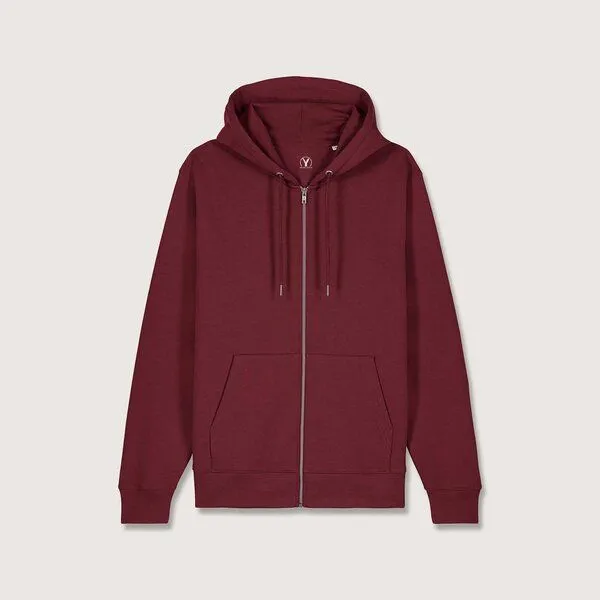 YTWOO YTWOO Regular Hoodie Jacke Midweight, Burgundy, – Produktbild 1 von 1