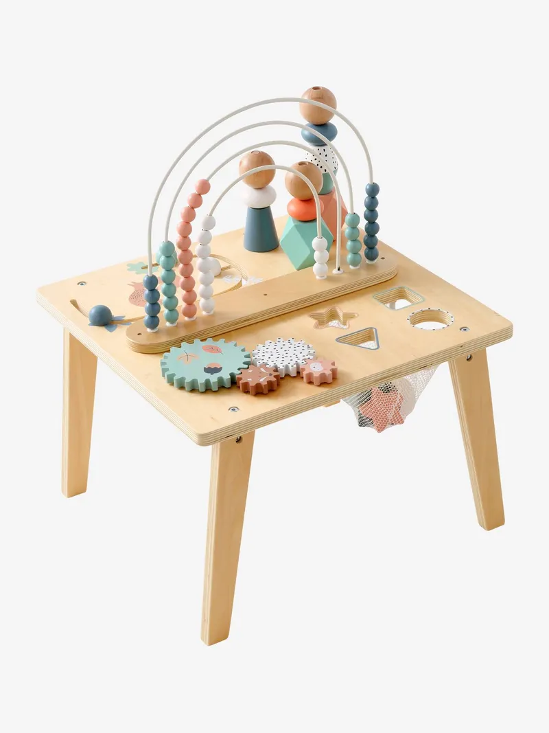 Vertbaudet Kinder Spieltisch REGENBOGEN, Mehrfarbig, – Produktbild 4 von 4