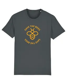 University of Soul University of Soul Unisex T-Shirt aus Bio-Baumwolle "Save the Bees" – Produktbild 1 von 1