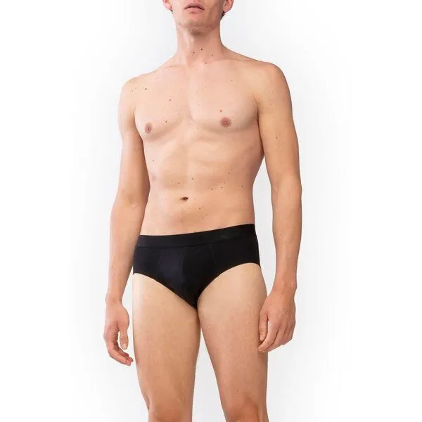 mey Mey Luxus Herrenslip Unterhose Superior Modal, Schwarz, – Produktbild 1 von 2