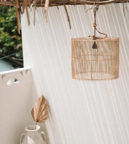 Bazar Bizar Bazar Bizar The Chacha Pendelleuchte aus natürlichem Rattan, Natur, – Produktbild 2 von 4