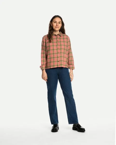 MATONA Matona Hemdbluse | Wide Flannel Shirt | aus Baumwolle, Coast check, – Produktbild 1 von 4