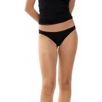 mey Mey 2x Damen Mini Slip Organic Bio-Baumwolle GRÜNER KNOPF 29815, Schwarz, – Produktbild 1 von 1