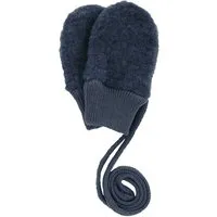 Maximo Baby Handschuhe Bio-Schurwolle Fleece jeans-meliert Gr. 6 (6 Mon.) – Produktbild 1 von 1