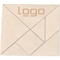 Tangram Kreativ Puzzle inkl. 1-farbigem Aufdruck – Produktbild 1 von 1