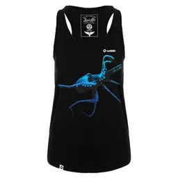 Lexi&Bö Lexi&Bö Blue Octopus Damen Tank Top – Produktbild 1 von 1