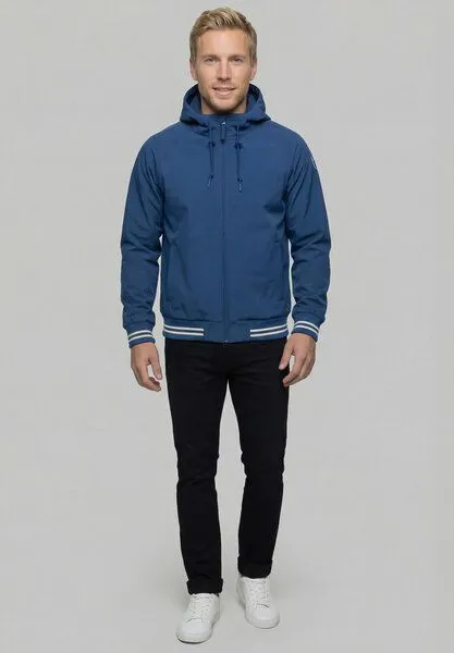 derbe derbe Softshelljacke „Helgoby“, Navy peony navy peony, – Produktbild 3 von 4