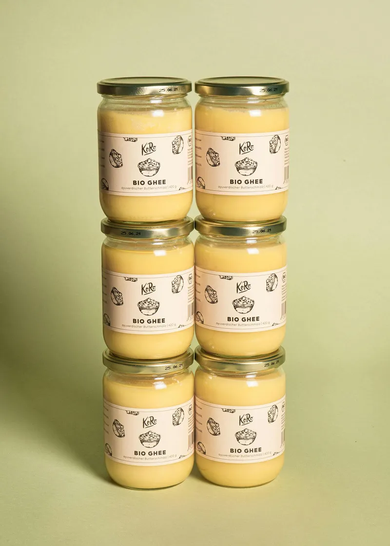 KoRo Bio Ghee 6 x 420 g – Produktbild 2 von 5