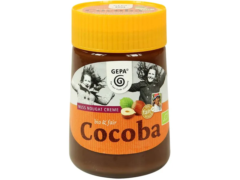 gepa GEPA Bio Cocoba Nuss Nougat Creme 400g – Produktbild 1 von 1