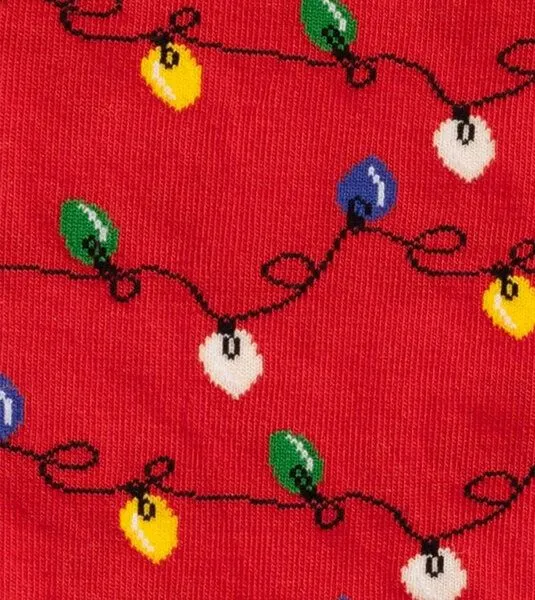 DillySocks DillySocks Socken Light it down aus Biobaumwoll-Mix, Rot, – Produktbild 2 von 4