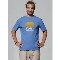 watapparel watapparel T-Shirt Unisex Mehr Wandern, Bright blue, – Produktbild 1 von 1