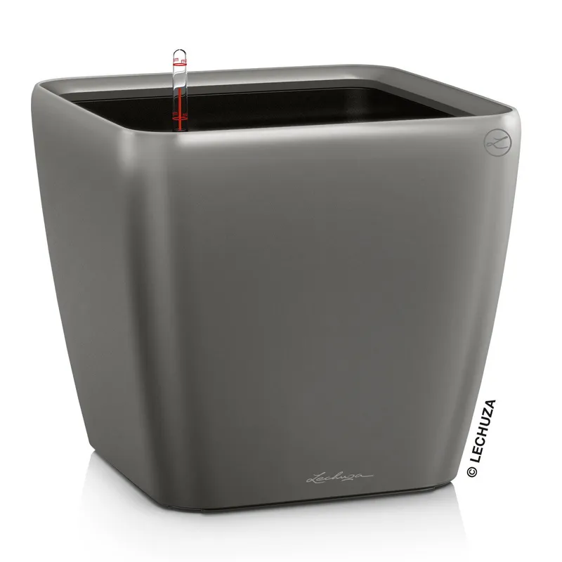 Lechuza® Lechuza® 'Quadro LS 35', anthrazit, ca. 35 x 35 x H 33 cm, Grau, – Produktbild 1 von 1