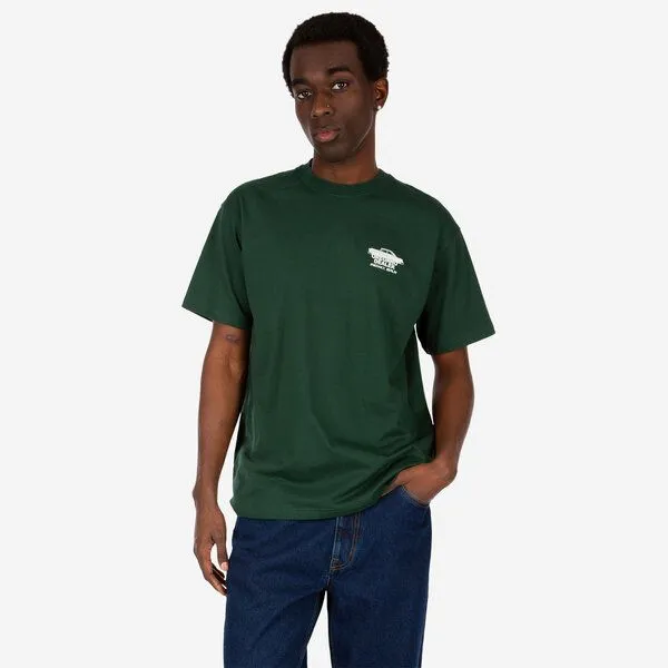 Iriedaily Iriedaily Oregano Dealer T-Shirt, Bottle green (grün), – Produktbild 3 von 3