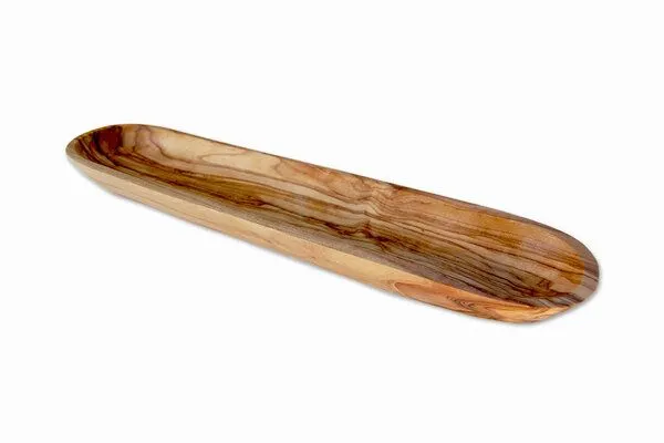 Olivenholz erleben Olivenholz erleben Badablage / Baguetteschale (L30) aus Olivenholz – Produktbild 2 von 7