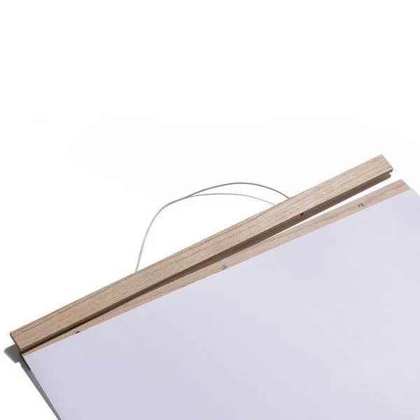 Side by Side Posterleiste A3 Eichenholz, 30 cm (side by side) – Produktbild 3 von 4
