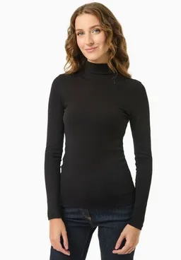 ORGANICATION ORGANICATION Rollkragenshirt aus Bio-Baumwolle – Produktbild 1 von 1